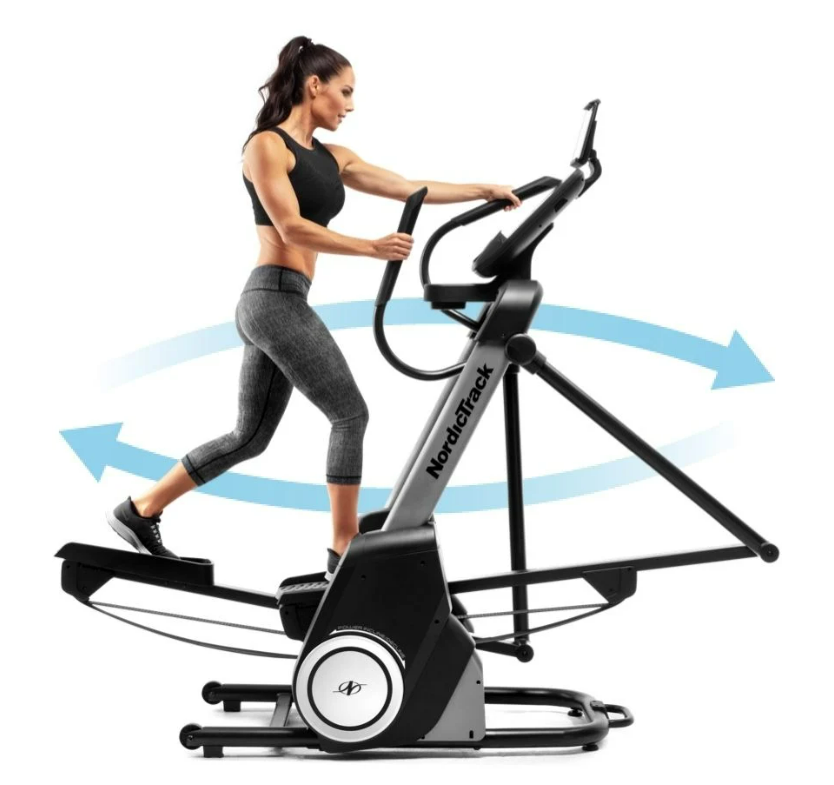 Velo elliptique multifonction pour mouvement stepper et tapis de course Cardio